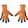 Klein Tools Knit Dipped Gloves, Cut Level A1, Touchscreen, 2XL 60823